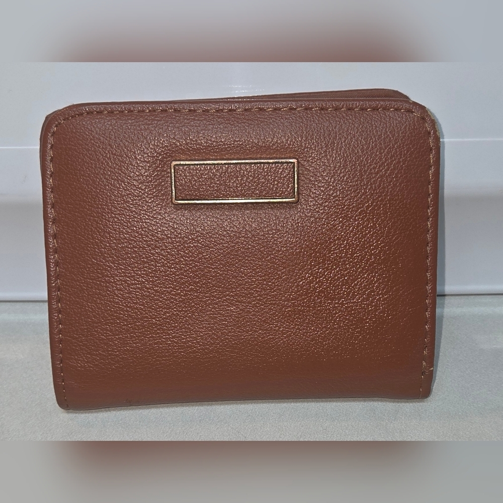 Small Brown Folding Women's Wallet